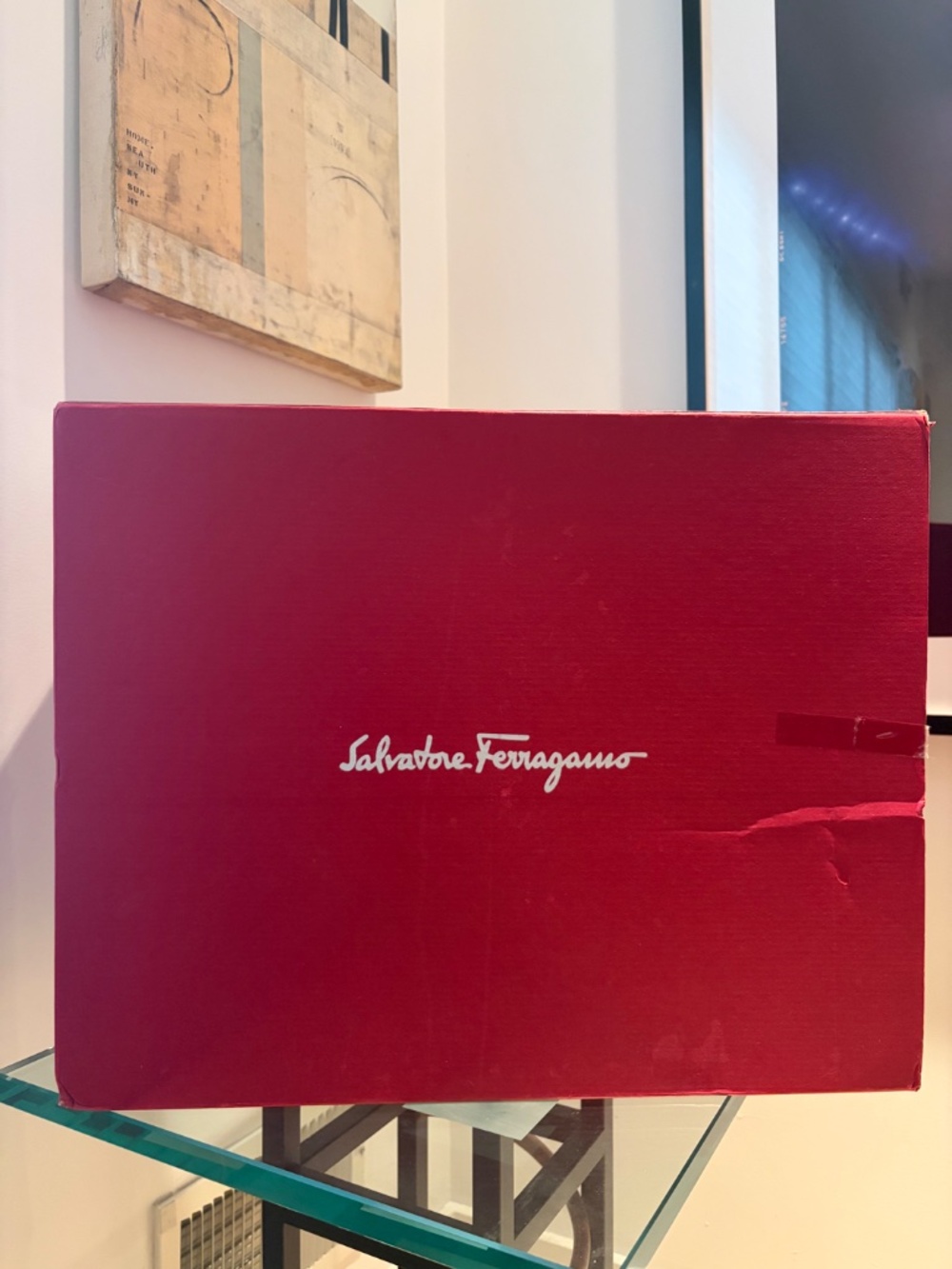 Salvatore Ferragamo Straw Iconic Tote - Picture 6 of 6